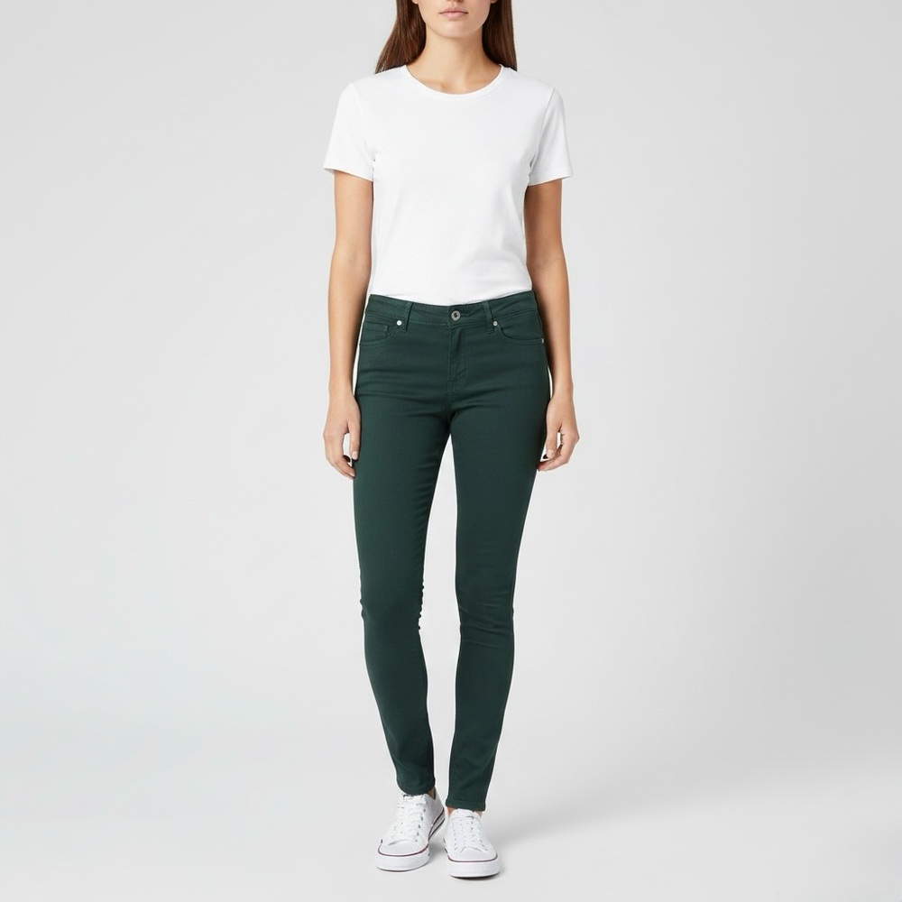 GAP 1969 Hunter Green Legging Jeans